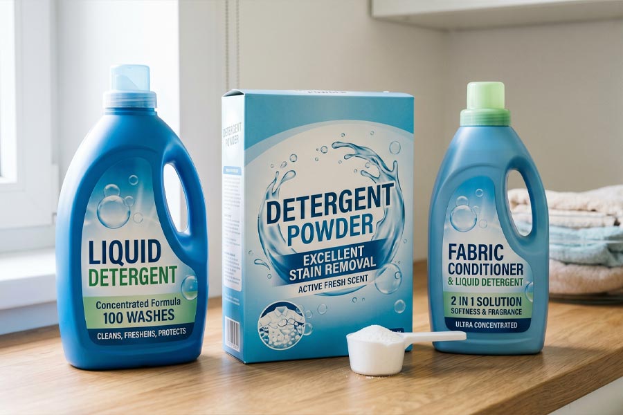 detergent powder & liquid