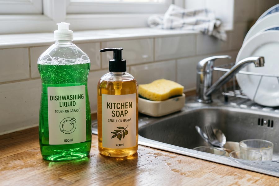 dishwashing liquids & soaps
