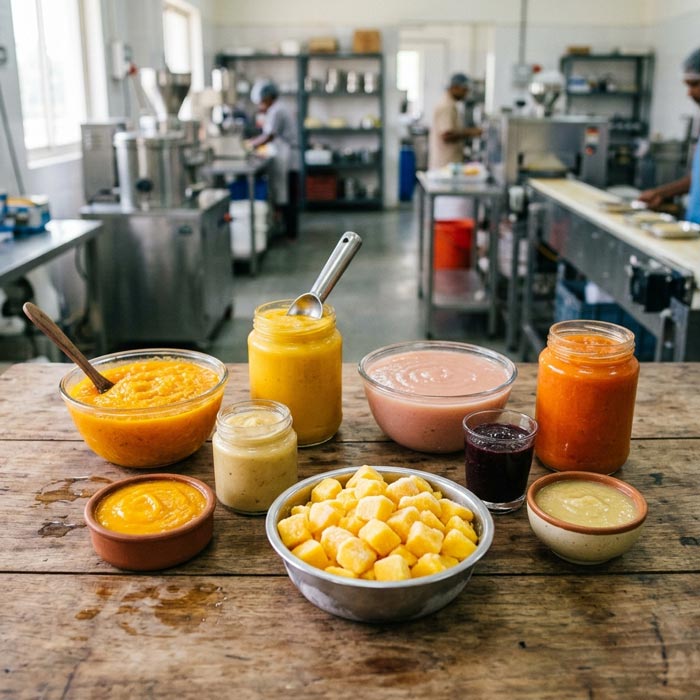 fruit pulps & concentrates