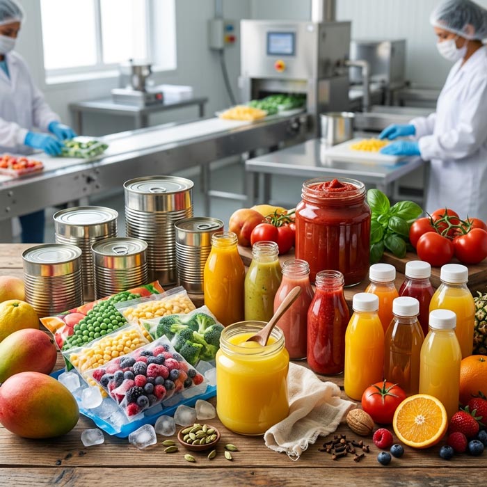 processed & packaged foods